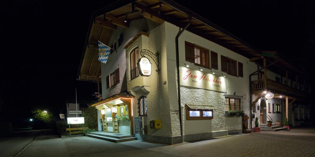 Hotel-Restaurant Zum Hirschhaus Inklusiv Chiemgaukarte ルーポルディング エクステリア 写真