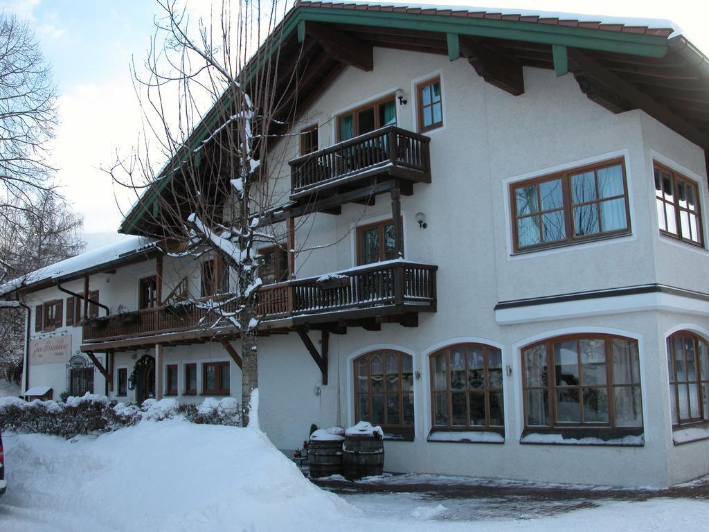 Hotel-Restaurant Zum Hirschhaus Inklusiv Chiemgaukarte ルーポルディング エクステリア 写真