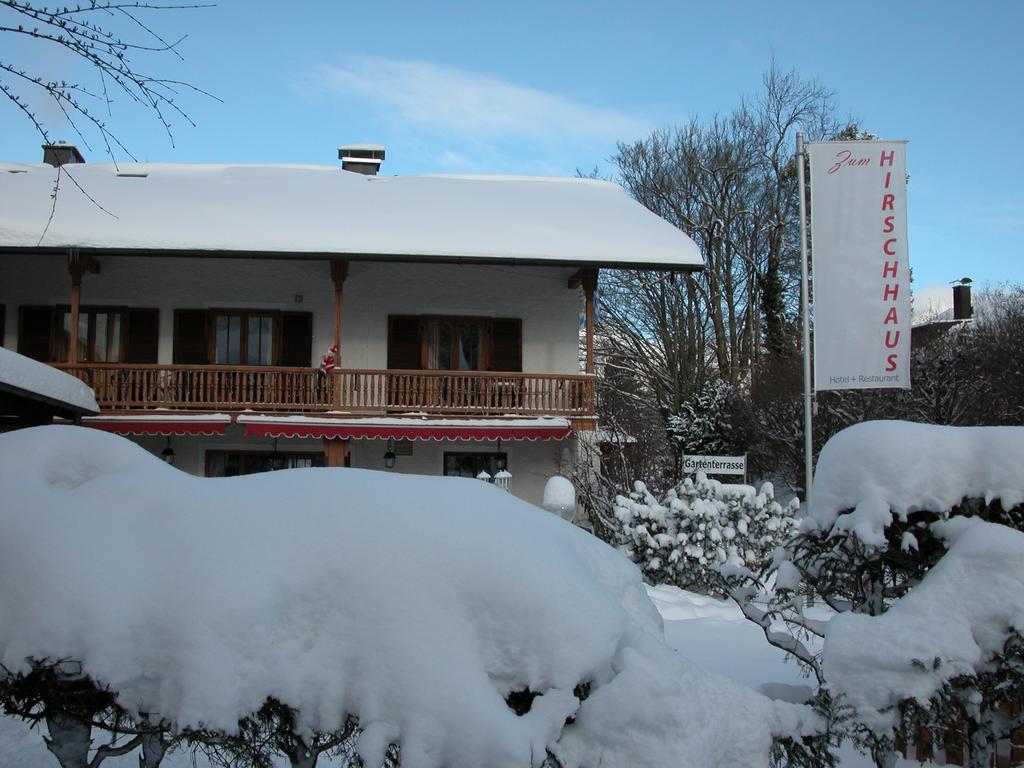 Hotel-Restaurant Zum Hirschhaus Inklusiv Chiemgaukarte ルーポルディング エクステリア 写真